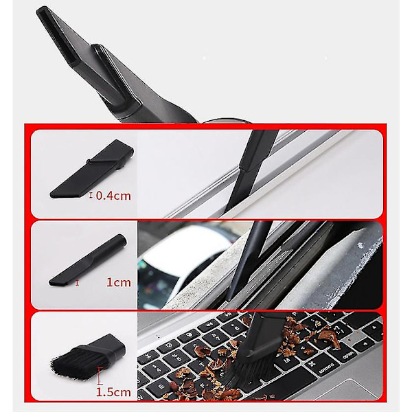 Håndholdt bilstøvsuger, Mini bærbar støvsamler, USB-opladning til rengøring i hjemmet