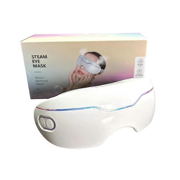Eyerelis Ångmask för Ögon, Smart Varm & Kall Ångmask för Mörka Ringar a15 blue and white gradient