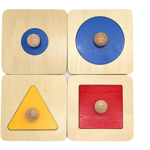 Lernspielzeug für Babys mit passender geometrischer Form