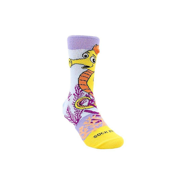 Sea Creatures Socks - Ocean Adventure (set om två) (åldrar 0-7) Multicolor Medium (Ages 5-7)
