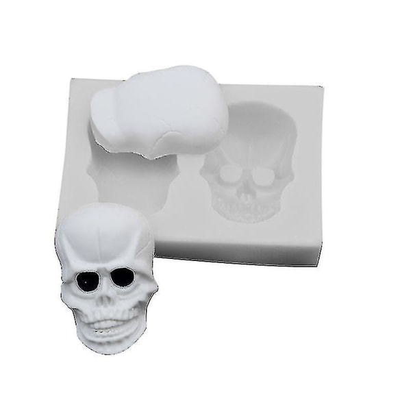 Skull Silikone Form Kage Bage Dekoration Chokolade Form A