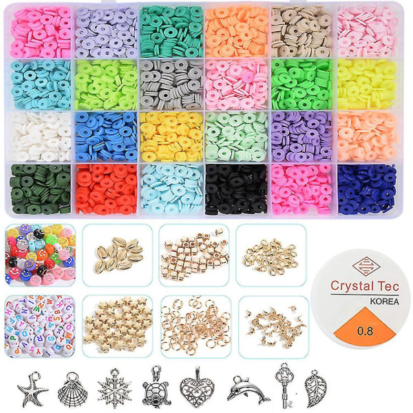 Clay Beads Armbånd Maker Kit