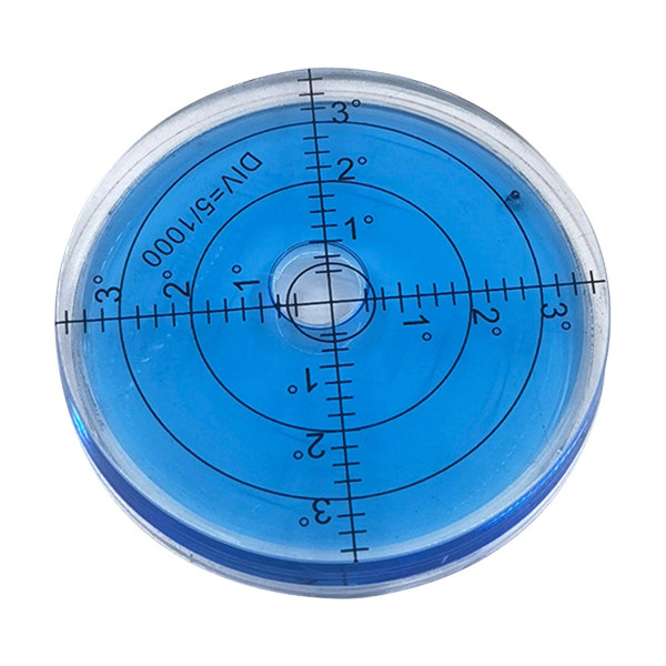 Golf Green Reader Pro Putt Golf Ball Marker Pyöreä Bubble Level High Precision Go Blue