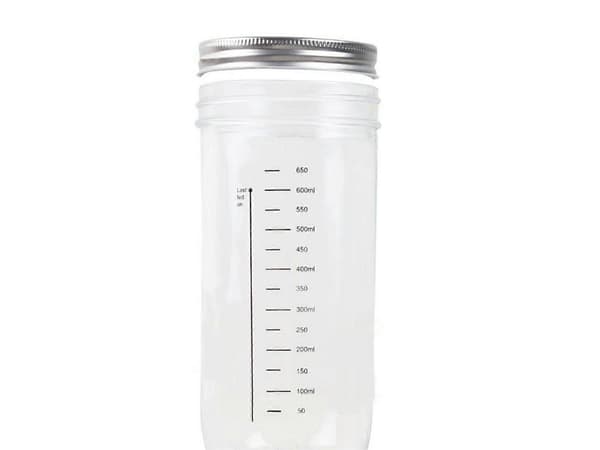 Surdejsstarterglas-sæt med 24 oz glas og bageudstyr