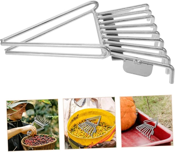 Peanut Tool: Metall Peanøttskreller – Høyeffektiv innhøsting, lett og kompakt design; egnet for bønder og gartnere.