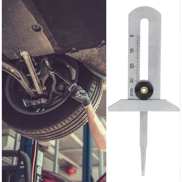 Dækslidmåler, Dækmåler 0-30mm