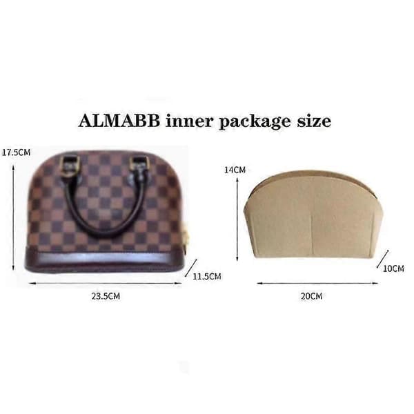 Bærbar kosmetik base shaper shell organizer til Alma Bb indsatstasker Red