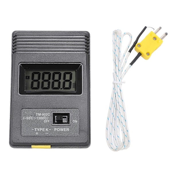 Tm?902c Digital K Typ Sensor LCD Termometer Temperaturdetektor med Termoelement ?50?500 YEMAA