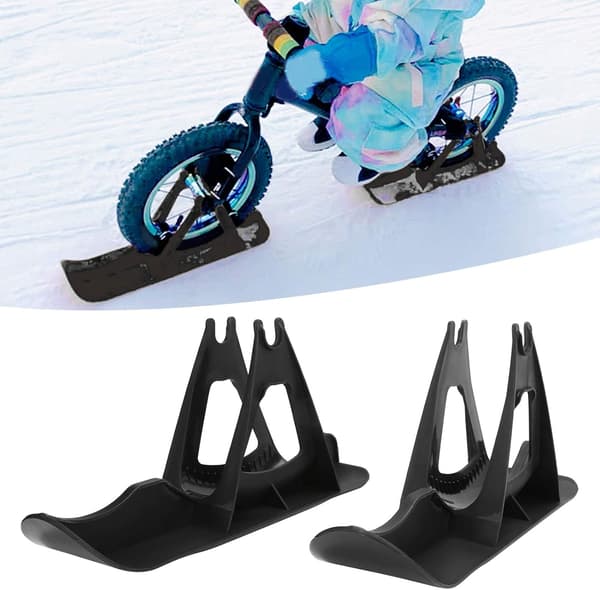 Snescooter, Multipurpose Snescooter - Cykel, Sne, Scooter Skisæt