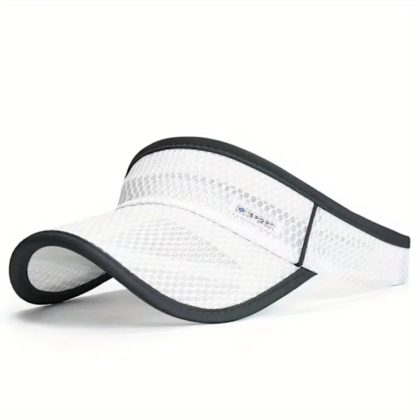 Åndbar Unisex Solbeskyttelses Visirhat med Bred Skygge og Honeycomb Design