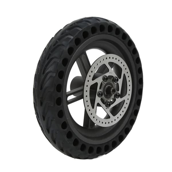 Scooter Bakhjulsmontering 8,5 tommer Solid Dekkhjulnav 110 mm Bremseskive for Xiaomi M365/1S/LITE Elektrisk Scooter