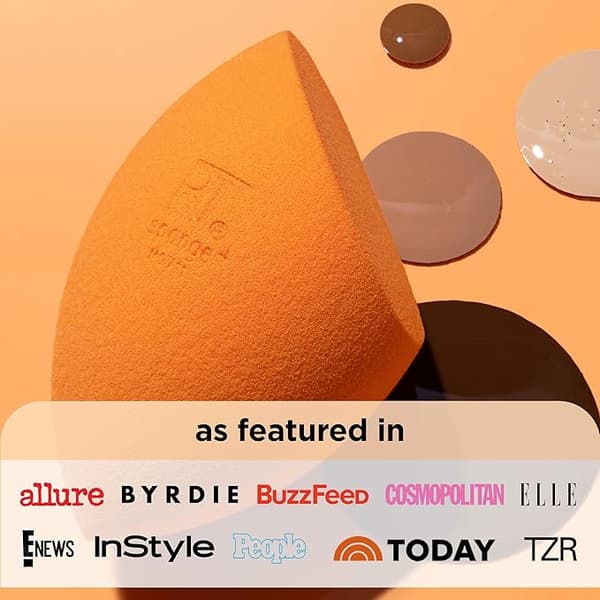 Real Techniques Miracle Complexion Makeup Sponge Full Coverage Foundation, 2-pakning (Emballasjen kan variere)