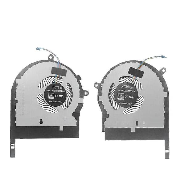 CPU & GPU Køleventilator til Tuf Fx504 Fx80 Fx504gd Fx80gd Laptop Et Par