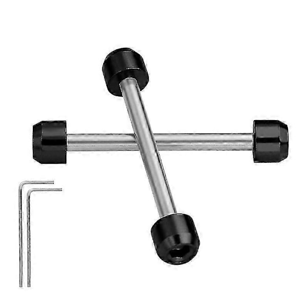 Tissot T-Race T048.417 Skruvstift Stång Ersättningskit med Verktygsset för Klockreparation Black