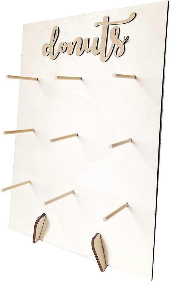Donitsitelineet Pöytä Donitsiteline Puinen Donitsinäyttö