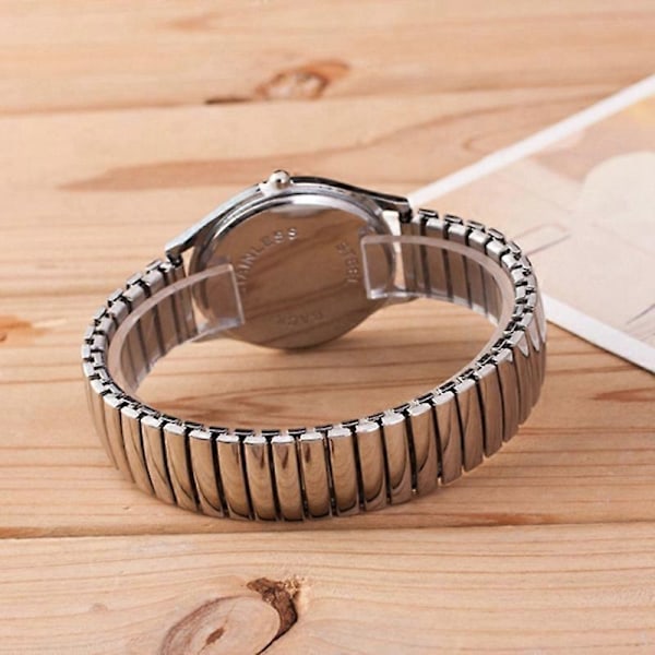 Herre Dame Armbåndsur Par Fleksibel Stretch Band Quartz Klokker