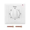 AC 220V Timer Pumpe Højtydende Elektronisk Kontrol Mekanisk Nedtællings Socket Timer Switch - 30 Minutter