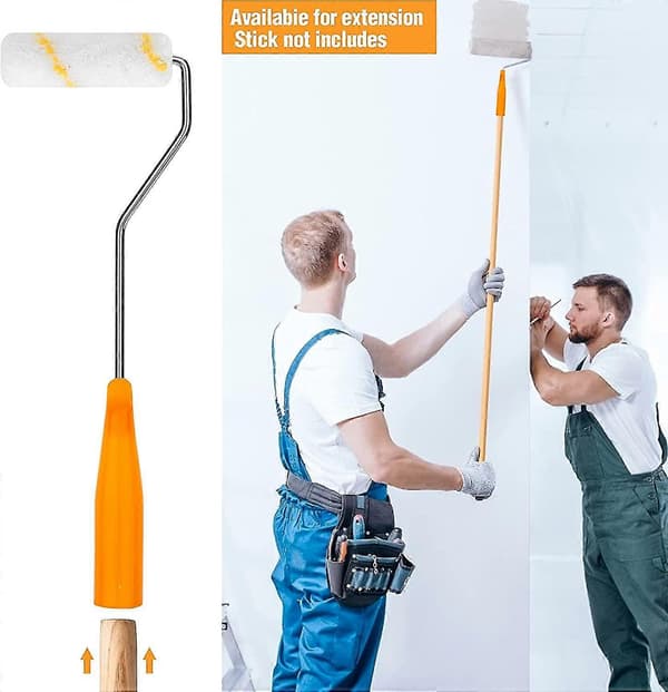 Malerruller, 10 Stykker 10cm Malerrulle Og 10 Stykker 15cm Malerrulle, Mini