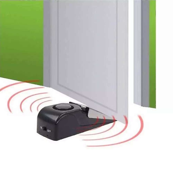 Smart Dørstop Tyverialarm Mini Døralarm 120db Dørblok Vibrationsalarm