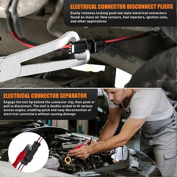 Elektrisk kontakt-tang Solid ledningskontaktfjerner for vedlikehold av biler