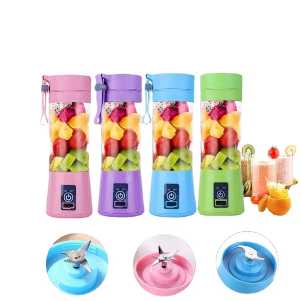 Bærbar blender til milkshakes og smoothies