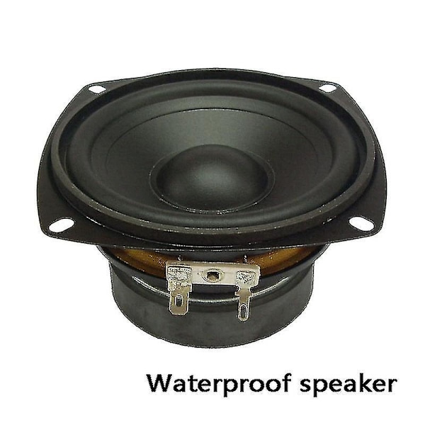 4 Tum Audio Högtalarelement Hifi 4 Ohm 30w Fyrkantig Mellanbas Vattentät Högtalare För Utomhusbruk