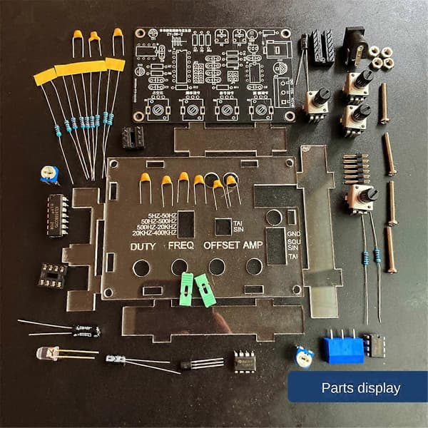 ICL8038 Funksjon Signal Generator Modul Kit med kabinett