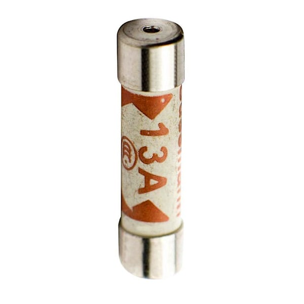 25 stk. britiske 13A sikringer for husholdningsbruk, støpsel, 13 amp patronsikring