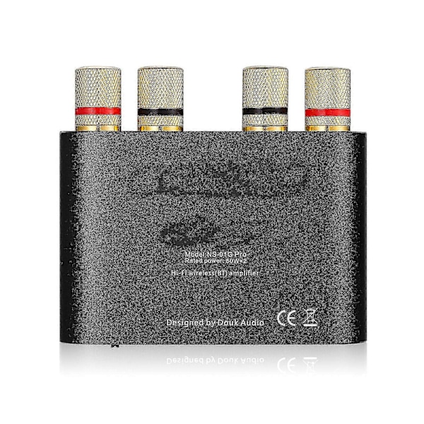 Bluetooth 5.0 Stereo Audio Forstærker Receiver 2-kanals Klasse D Mini Hi-fi Forstærker-dwdz