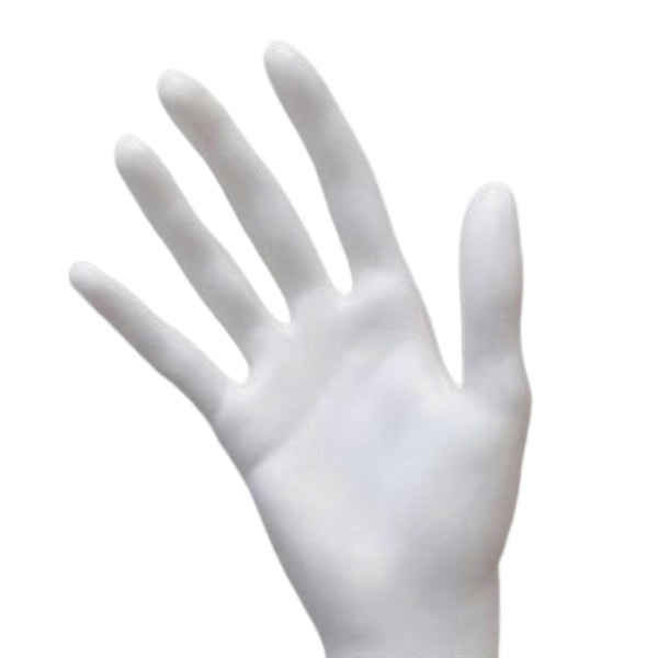 Mannekeng Hånd Smykke Display Holder Støtte for Kjede Håndmodell Butikk Gul White