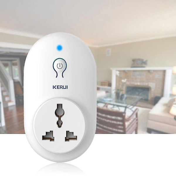Home alarm systems wireless remote control smart socket outlet for security alarm system