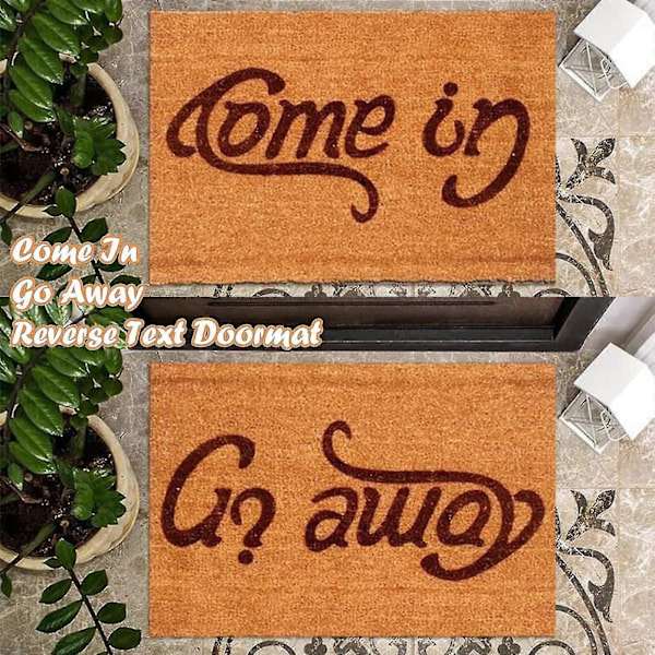 -go Away Come In -ovimatto Sisä- ja ulkokäyttöön, liukumaton, 40x60cm