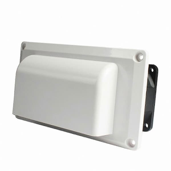 12V Luftventil for Caravan og Bobil Tilhenger Sideventilasjon Vifte White