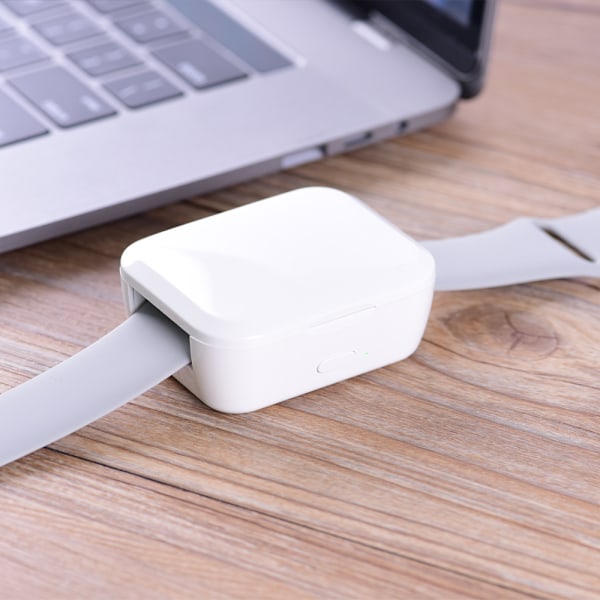 Ny trådløs oplader Kreativt smart watch trådløs oplader Bærbar og let mini powerbank