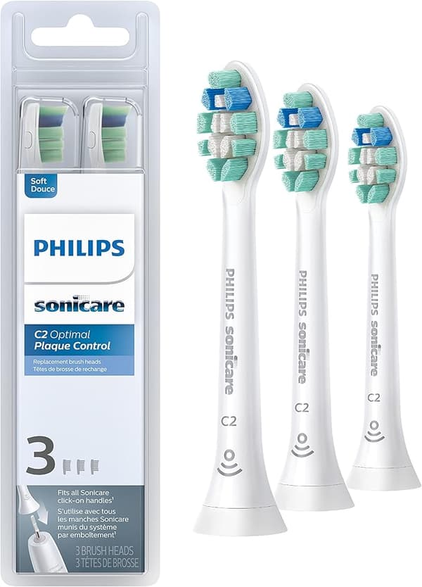 Philips Sonicare Optimal Plaque Fighting Erstatning Tannbørstehode, HX9023/65