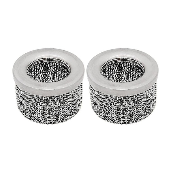 2 st 181072 Inloppssfilter 1 tum NPT-gänga Dubbelskärm För 695 795 1095 1595 3900 5900 Airless Färgspruta Ersättning