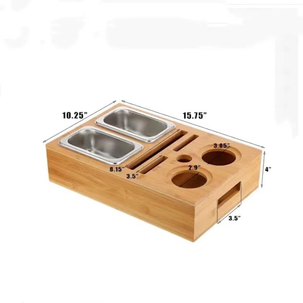 Förvaringslåda i trä för snacks och öl, kreativ design för vardagsrum, soffbord, skrivbord, fjärrkontroll, småsaker, sortering