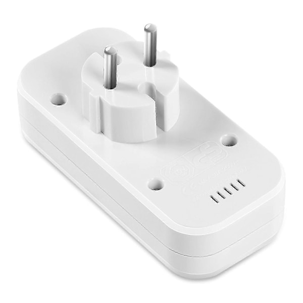 EU-standard vägguttag Mini Kamera vägguttag, reseadapter