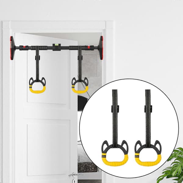 Gymnastikringar Pull up Träningsringar Stångfäste Träning för Barn 2M