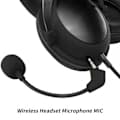 Headset Mikrofon Jevn Kommunikasjon Erstatning ABS Støyreduserende Gaming Mikrofon for Kingston HyperX CLOUD II Trådløs