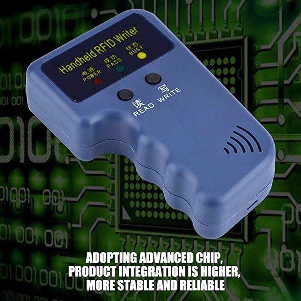 Ny RFID Reader Replikator 125kHz ID-kort kopiator Nyckelläsare Dupl