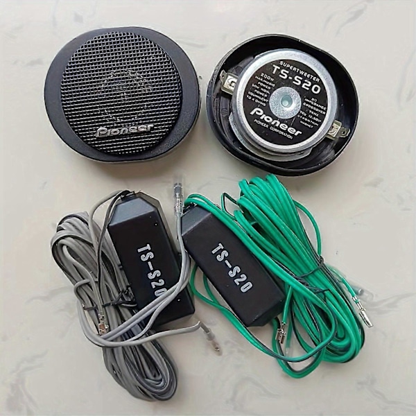 1 Par TS-S20 Høy-Effekt Komponent Dome Diskant Høy-Tone Audio Høyttaler Modifiserte Høyttalere Biltilbehør Max 200W
