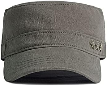 Unisex sotilaslippis baseball-lippis litteä lippis