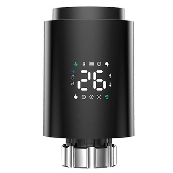 Tuya ZigBee Smart Radiatoraktuator TRV Programmerbar Termostatisk Radiatorventil App Fjernstyrt Temperatur