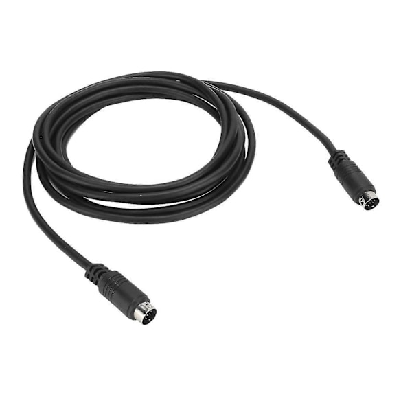 9-stifts hane till 9-stifts hane ljudingångskabel Professionell Mini Din 9PIN-kabel kompatibel med Media Ce