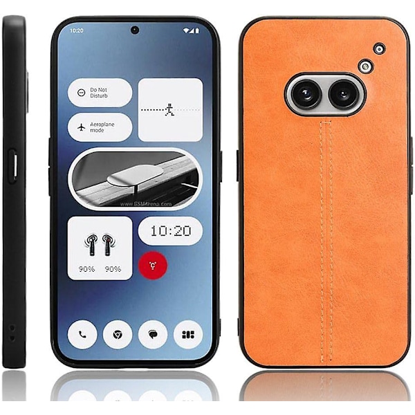 Nothing Phone 2A Etui, PU Læder Etui til Nothing Phone 2a, Stødsikkert Anti-Slip Etui til Nothing Phone 2a