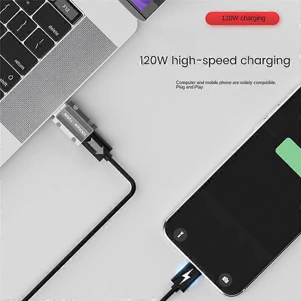 Type C til USB Otg Adapter 10Gbps USB Hann til USB-C Hunn Kobling