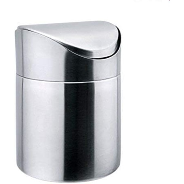 Ruostumattomasta teräksestä valmistettu minipöytälaatikko kannella grey