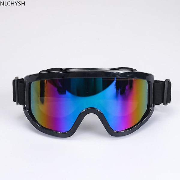 Lbq Ski Snowboard Glasögon Bergskidåkning Glasögon Snöskoter Vintersport Goggle Snöglasögon Transparent frame al