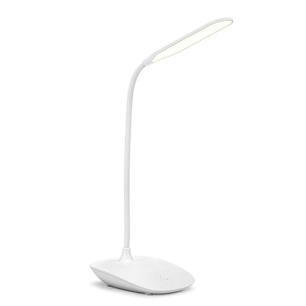 Skrivebordslampe Clip On Light Oppladbar Clip Leselys Bok Lys Led Øyepleie Seng Light Memory Touch 3 fargemoduser